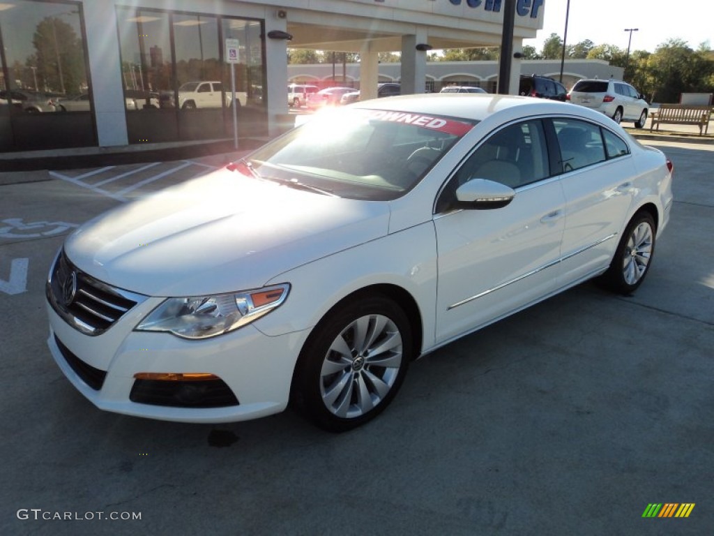Candy White Volkswagen CC