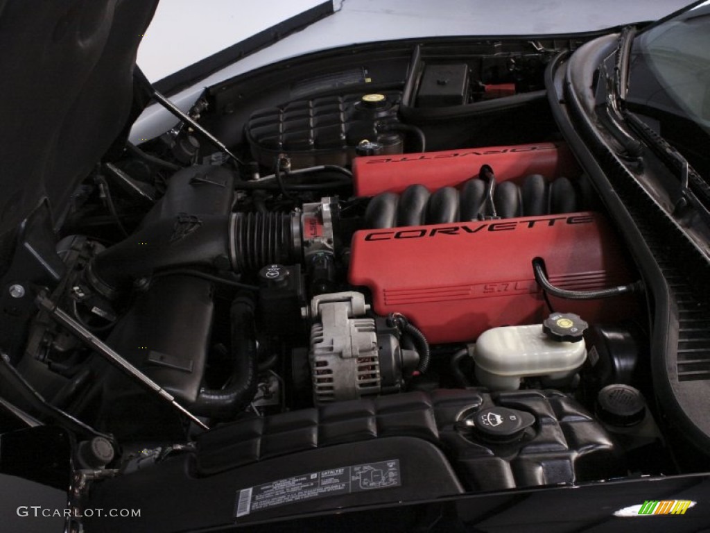 2004 Chevrolet Corvette Z06 5.7 Liter OHV 16-Valve LS6 V8 Engine Photo #57135163