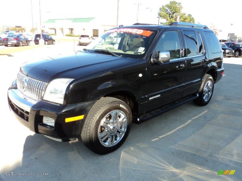 2008 Mountaineer Premier - Black / Camel photo #1