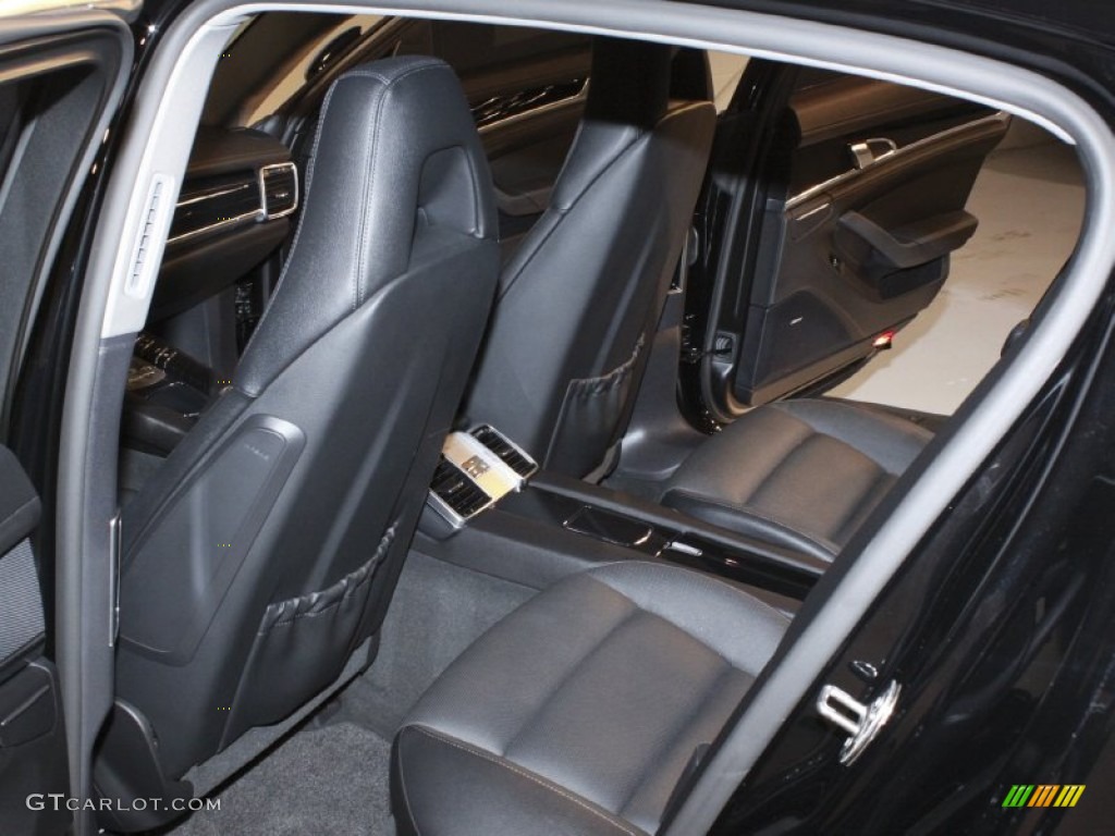 Black Interior 2010 Porsche Panamera S Photo #57135841