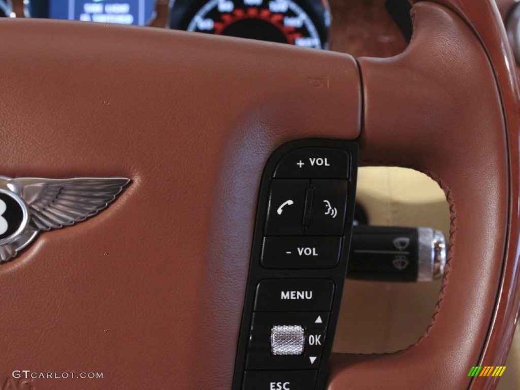 2007 Bentley Continental GT Mulliner Steering Wheel Photos
