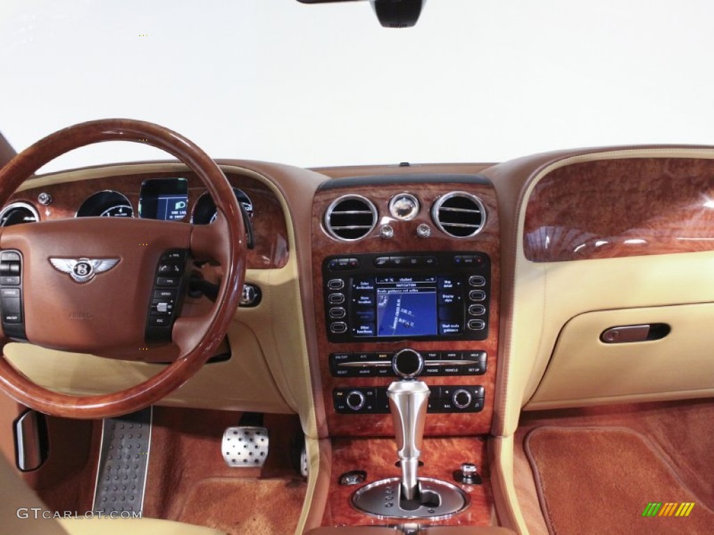 2007 Bentley Continental GT Mulliner Saffron Dashboard Photo #57136933