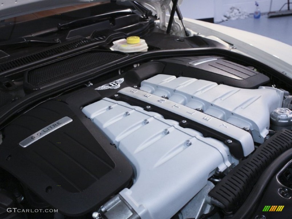 2007 Bentley Continental GT Mulliner 6.0L Twin-Turbocharged DOHC 48V VVT W12 Engine Photo #57137036