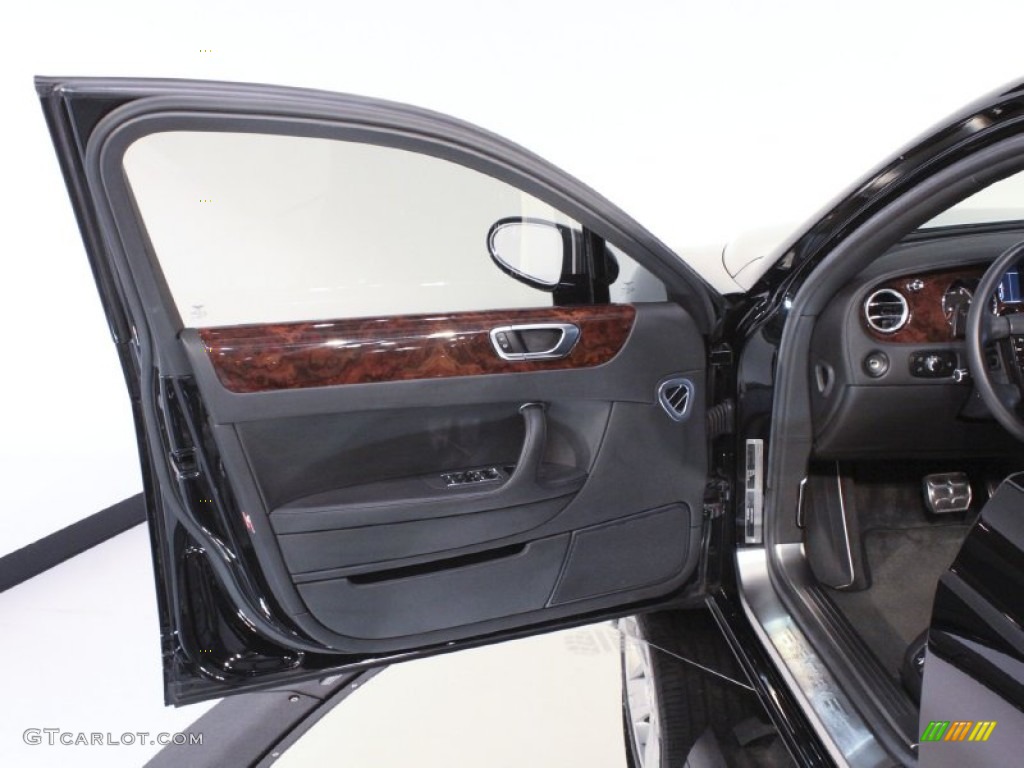2007 Bentley Continental Flying Spur Standard Continental Flying Spur Model Beluga Door Panel Photo #57137482