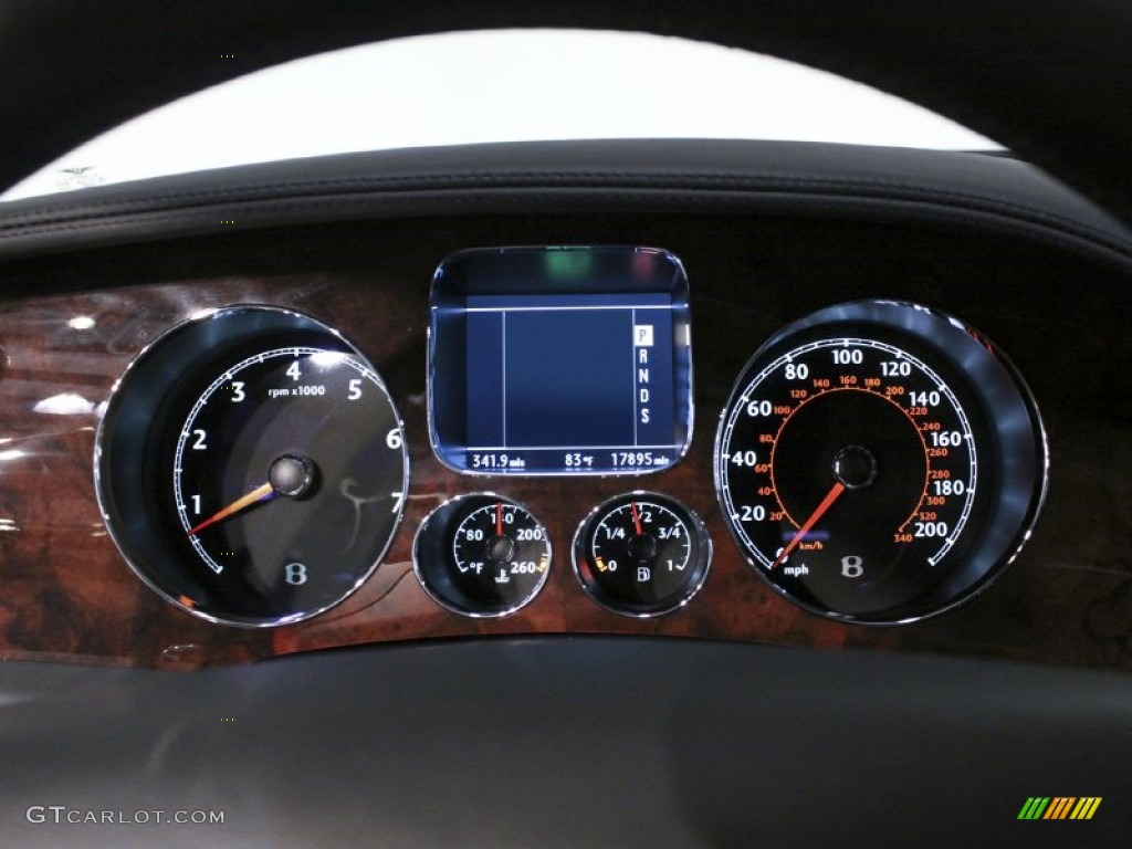 2007 Bentley Continental Flying Spur Standard Continental Flying Spur Model Gauges Photo #57137668
