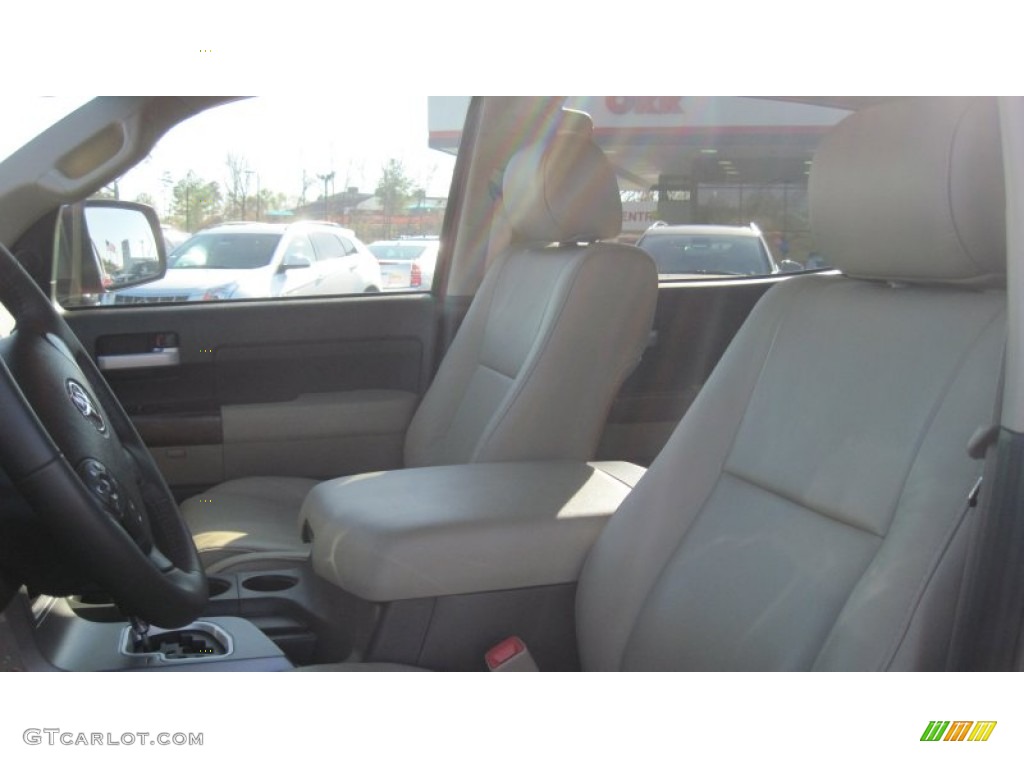 2011 Tundra Limited CrewMax 4x4 - Radiant Red / Sand Beige photo #13