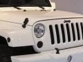2011 Bright White Jeep Wrangler Unlimited Sahara 4x4  photo #14