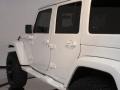 2011 Bright White Jeep Wrangler Unlimited Sahara 4x4  photo #33