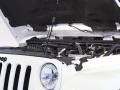 2011 Bright White Jeep Wrangler Unlimited Sahara 4x4  photo #92