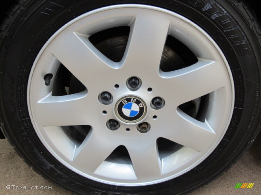 2001 3 Series 325xi Sedan - Titanium Silver Metallic / Black photo #14