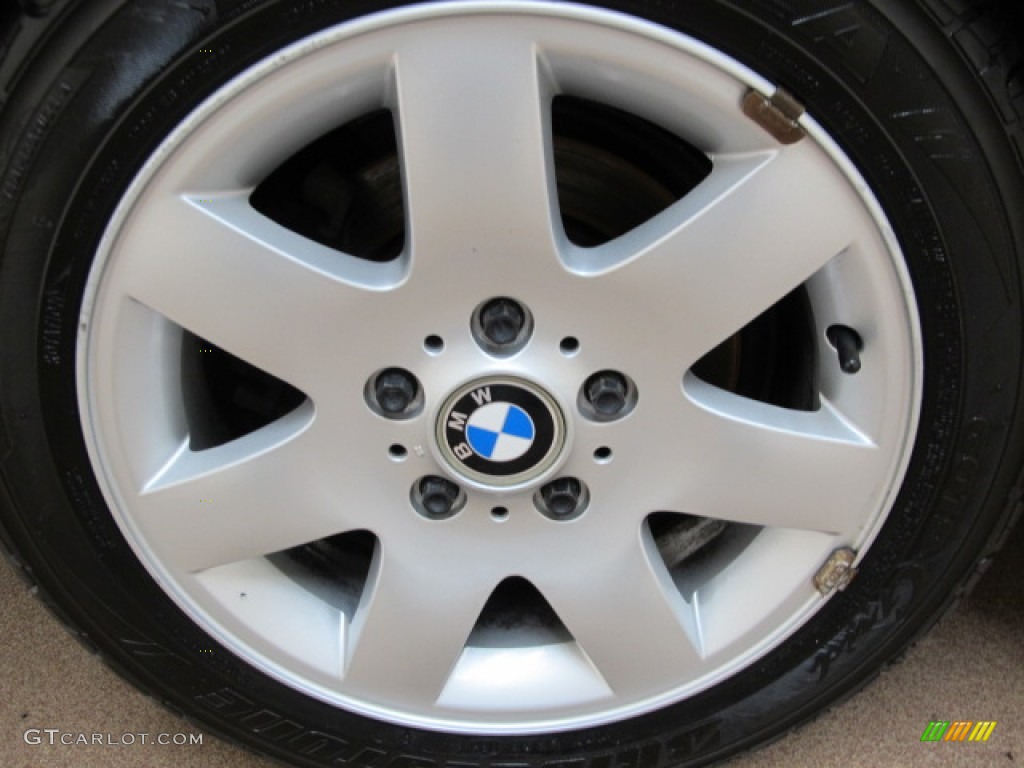 2001 3 Series 325xi Sedan - Titanium Silver Metallic / Black photo #16