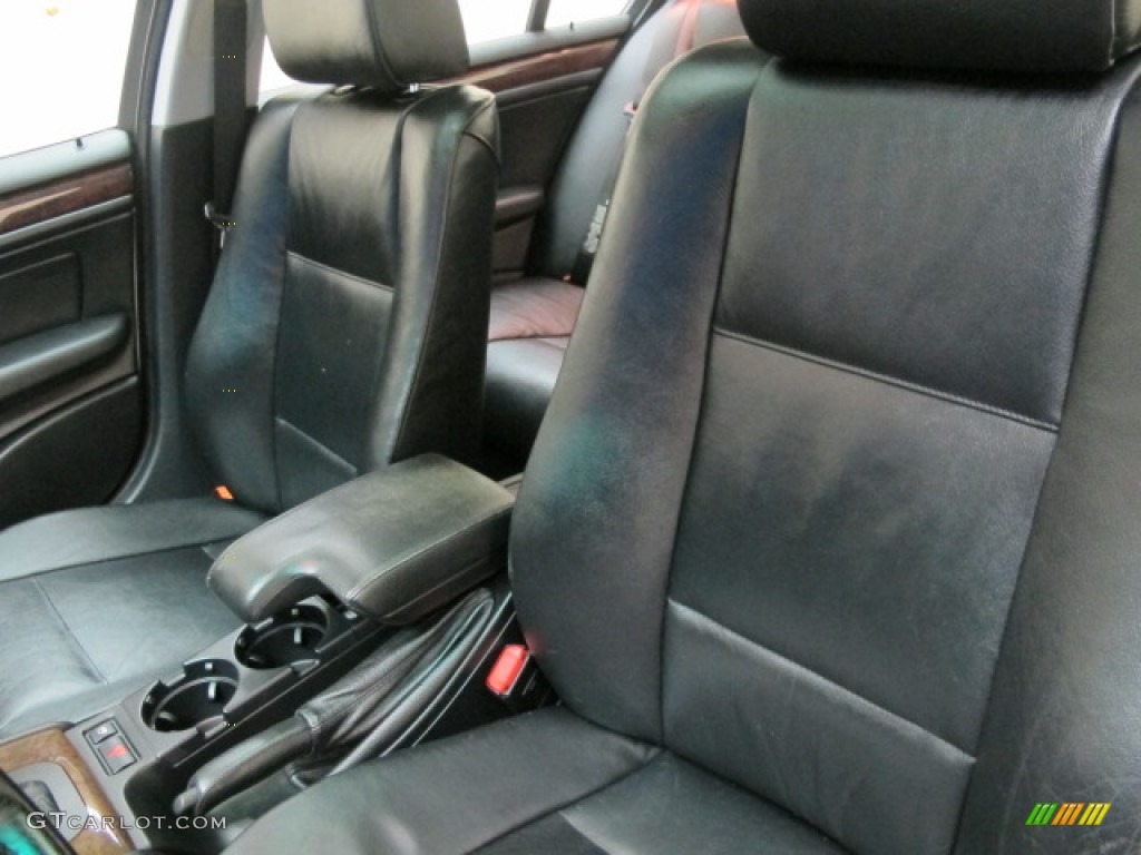 2001 3 Series 325xi Sedan - Titanium Silver Metallic / Black photo #19