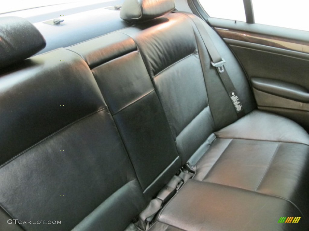 2001 3 Series 325xi Sedan - Titanium Silver Metallic / Black photo #23
