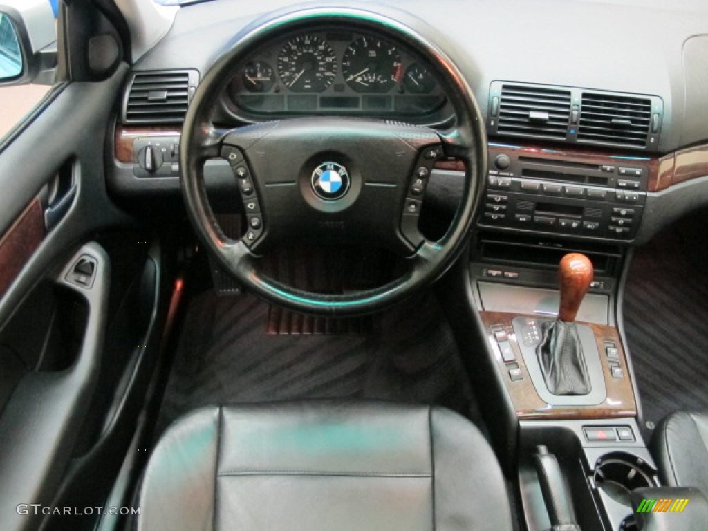 2001 3 Series 325xi Sedan - Titanium Silver Metallic / Black photo #26