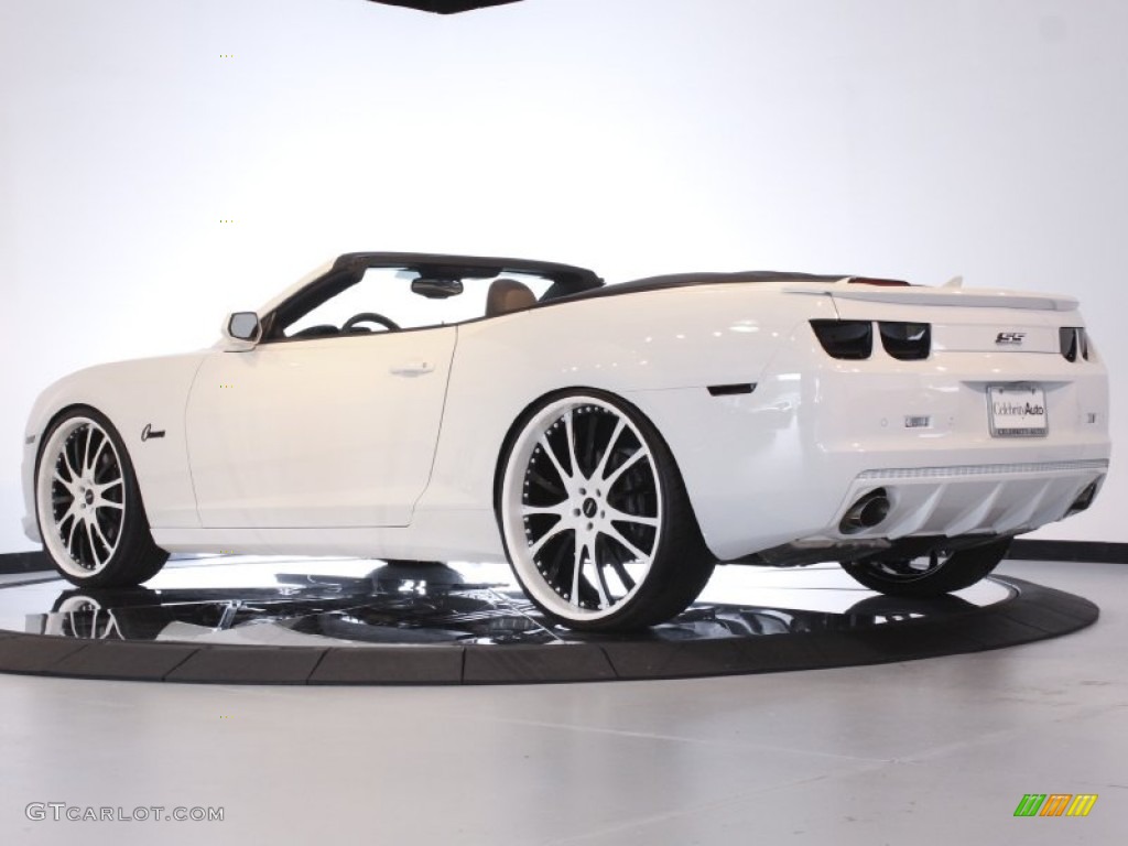 2011 Camaro SS/RS Convertible - Summit White / Black photo #5