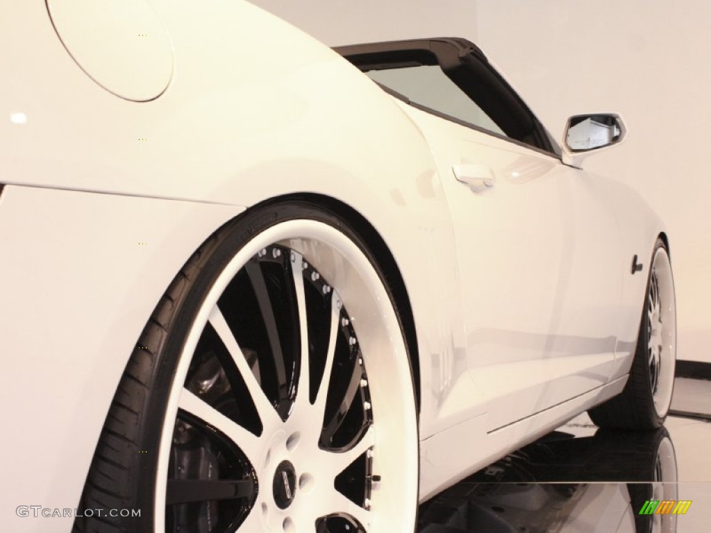 2011 Camaro SS/RS Convertible - Summit White / Black photo #40