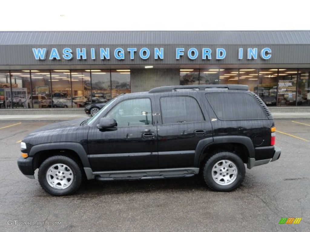 2004 Tahoe Z71 4x4 - Black / Gray/Dark Charcoal photo #1