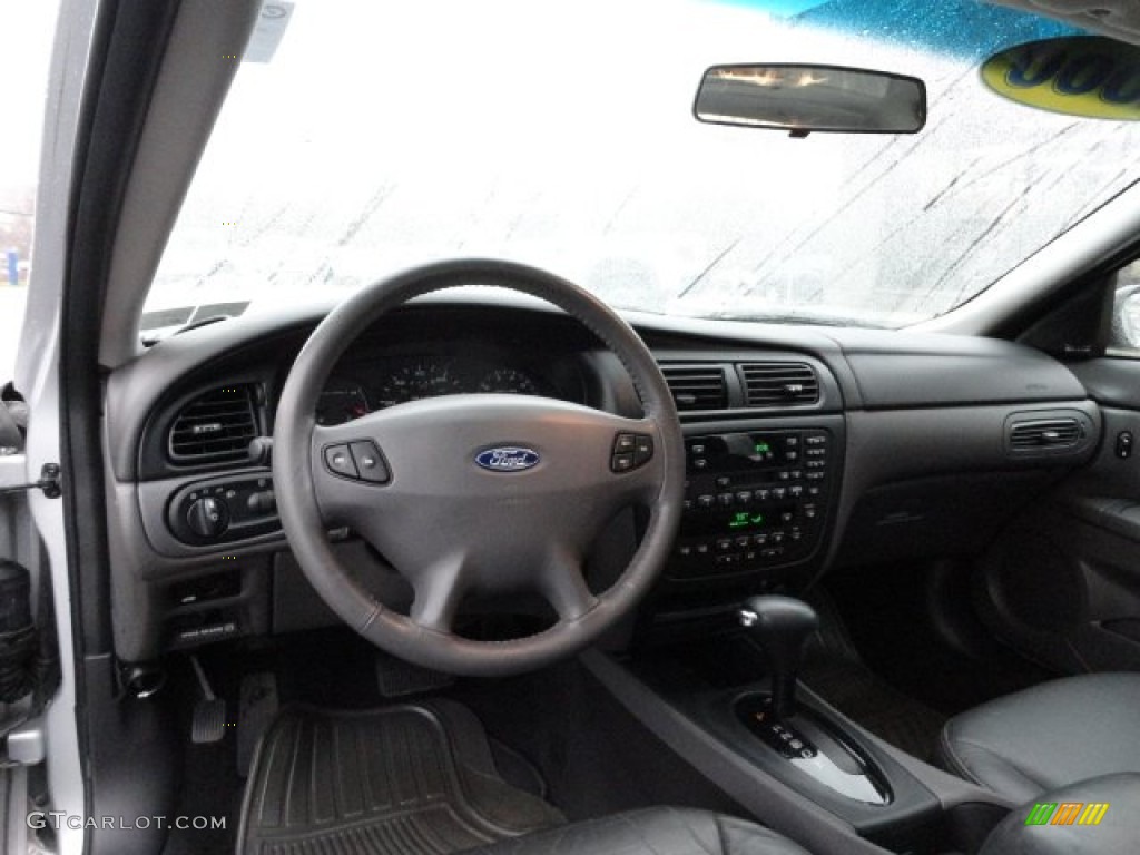 2000 Ford Taurus SEL Dark Charcoal Dashboard Photo #57142279