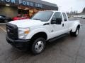 2012 Oxford White Ford F350 Super Duty XL SuperCab 4x4 Dually  photo #8