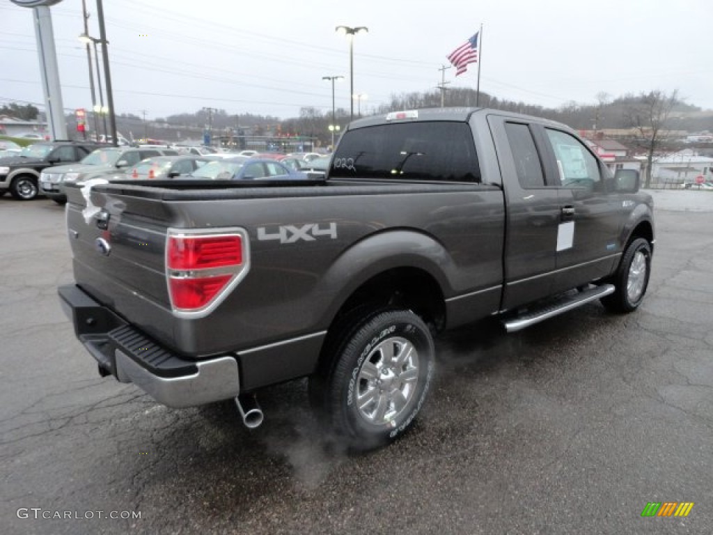 Sterling Gray Metallic 2012 Ford F150 XLT SuperCab 4x4 Exterior Photo #57143416