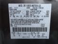  2012 F150 XLT SuperCab 4x4 Sterling Gray Metallic Color Code UJ