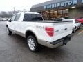 2012 White Platinum Metallic Tri-Coat Ford F150 Lariat SuperCrew 4x4  photo #2