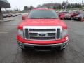 2012 Race Red Ford F150 Lariat SuperCab 4x4  photo #7
