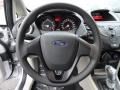Light Stone/Charcoal Black Steering Wheel Photo for 2012 Ford Fiesta #57144586
