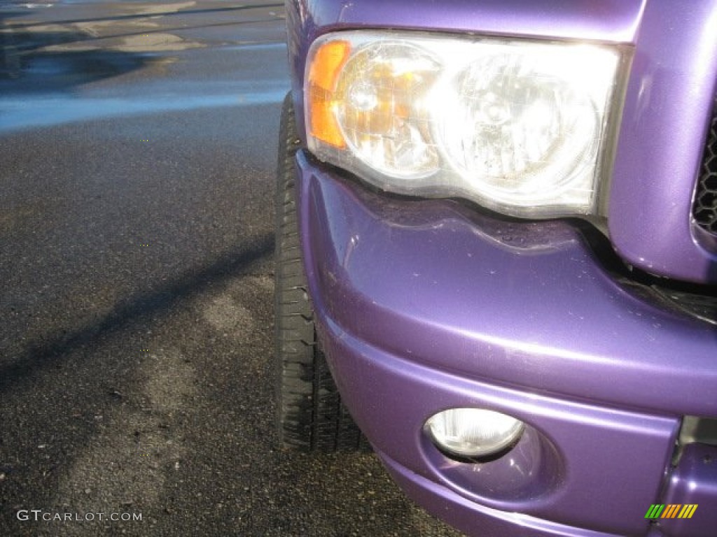 2004 Ram 1500 HEMI GTX Regular Cab - Plum Crazy / Dark Slate Gray photo #12