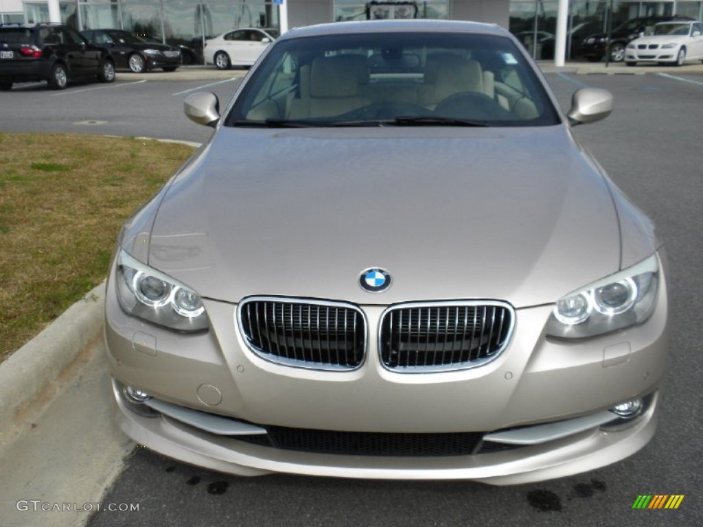 2012 3 Series 328i Convertible - Orion Silver Metallic / Cream Beige photo #2