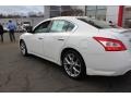 2010 Winter Frost White Nissan Maxima 3.5 SV Sport  photo #4