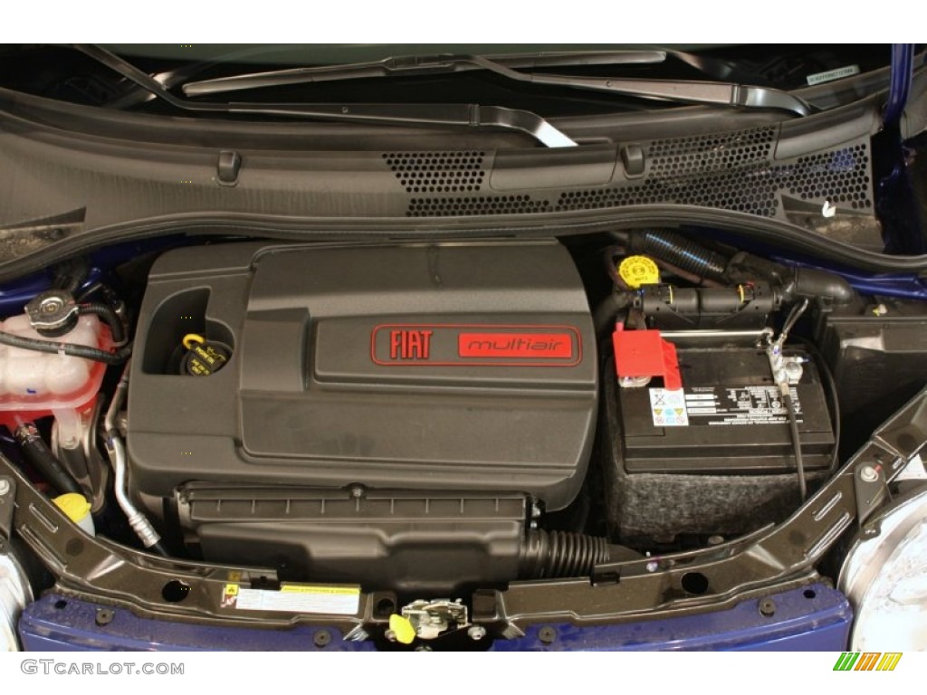 2012 Fiat 500 c cabrio Lounge 1.4 Liter SOHC 16-Valve MultiAir 4 Cylinder Engine Photo #57147877