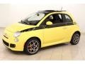 2012 Giallo (Yellow) Fiat 500 Sport  photo #3