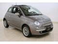 2012 Grigio (Grey) Fiat 500 Lounge  photo #1