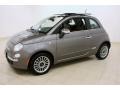 2012 Grigio (Grey) Fiat 500 Lounge  photo #3