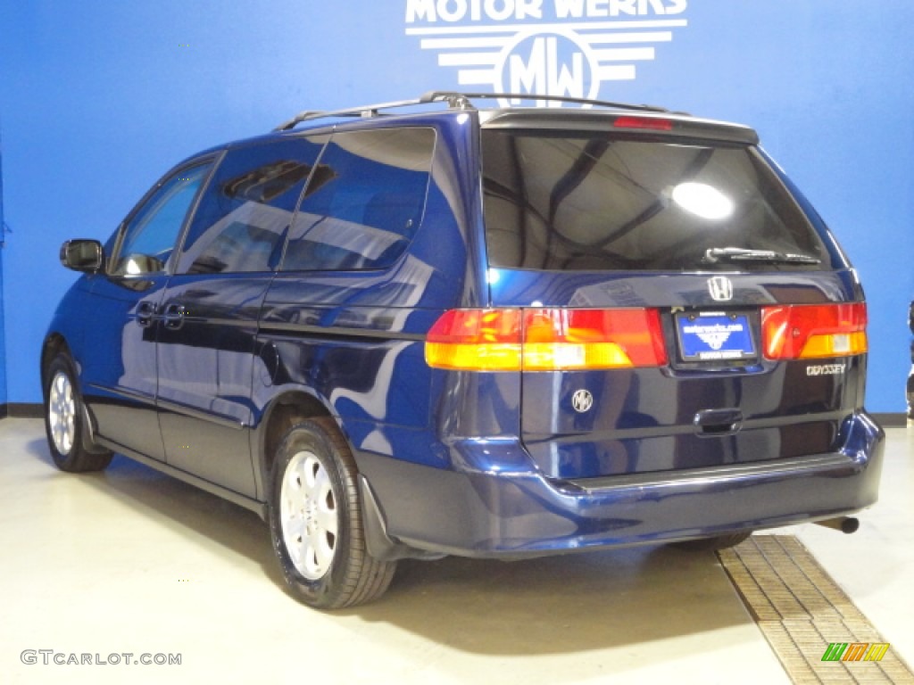 2003 Odyssey EX-L - Midnight Blue Pearl / Quartz photo #6