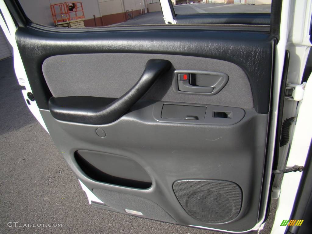 2004 Toyota Tundra SR5 Double Cab Light Charcoal Door Panel Photo #57148717