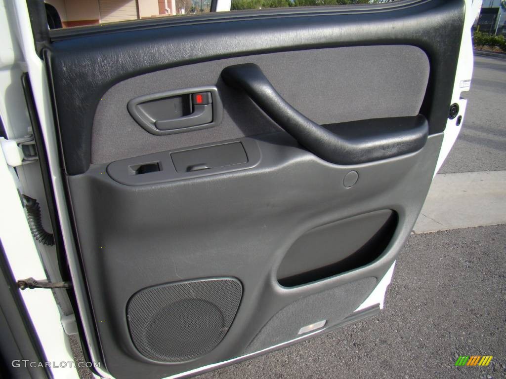 2004 Toyota Tundra SR5 Double Cab Light Charcoal Door Panel Photo #57148723