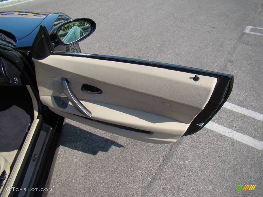 2003 Z4 2.5i Roadster - Jet Black / Beige photo #19