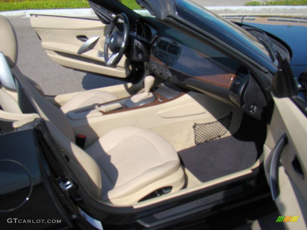 2003 Z4 2.5i Roadster - Jet Black / Beige photo #24