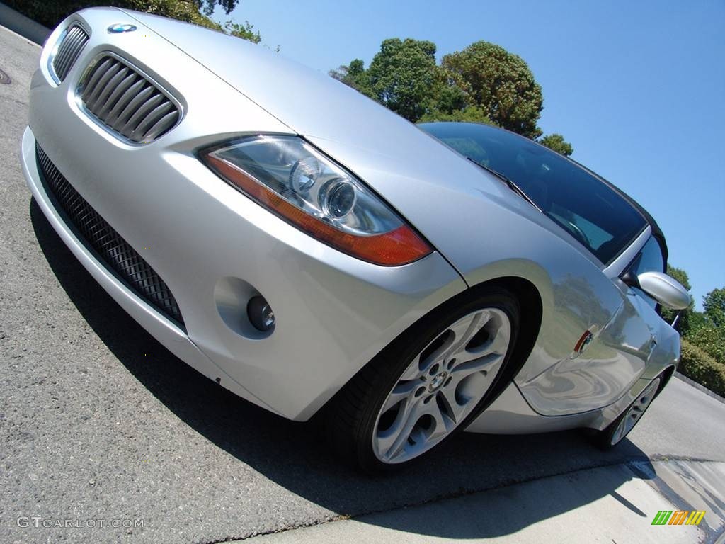 2003 Z4 2.5i Roadster - Titanium Silver Metallic / Black photo #33