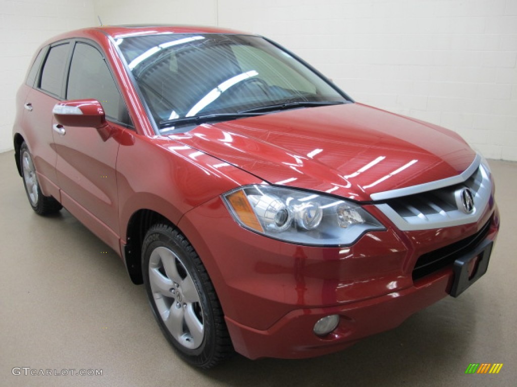 2007 RDX Technology - Moroccan Red Pearl / Taupe photo #1