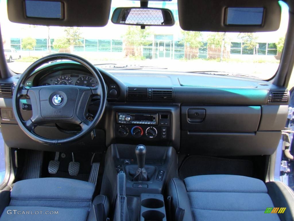 1998 BMW 3 Series 318ti Coupe Gray Dashboard Photo #57150286