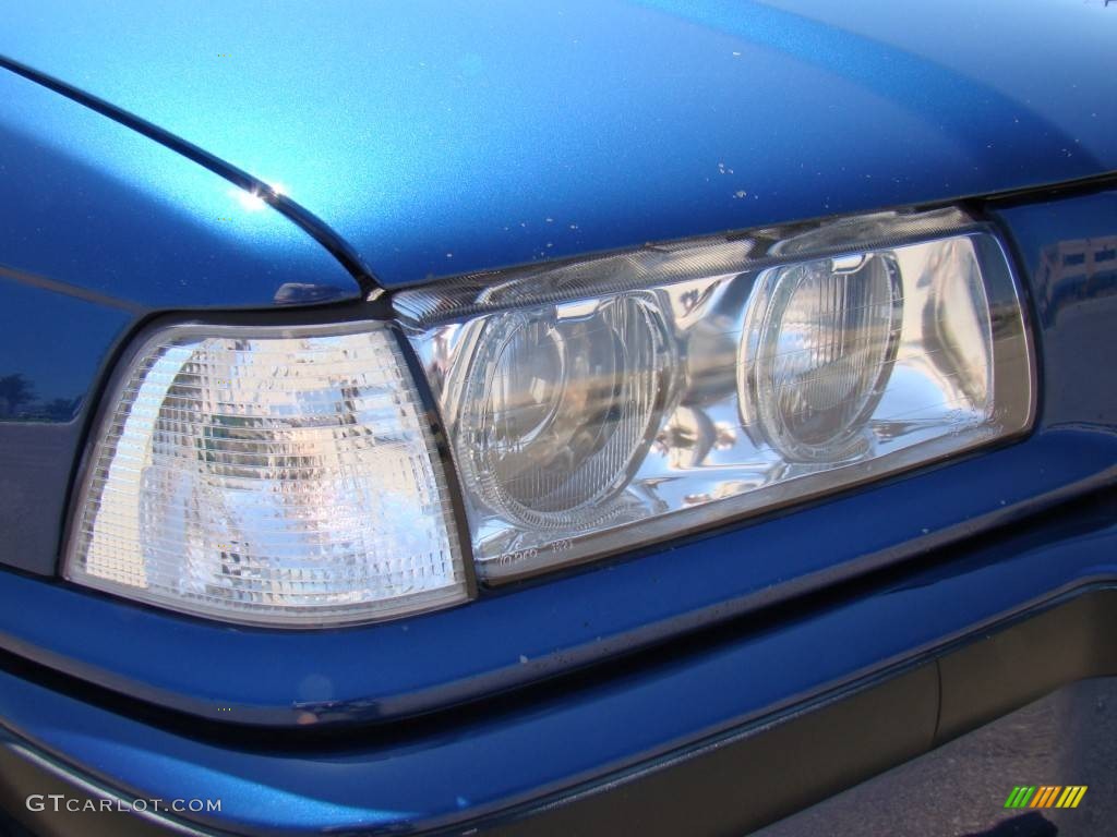 1998 3 Series 318ti Coupe - Avus Blue Pearl / Gray photo #22