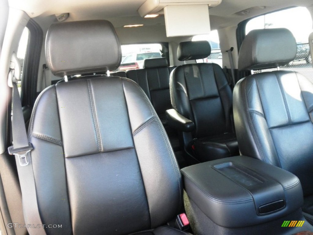 Ebony Interior 2007 Chevrolet Tahoe LTZ 4x4 Photo #57151327