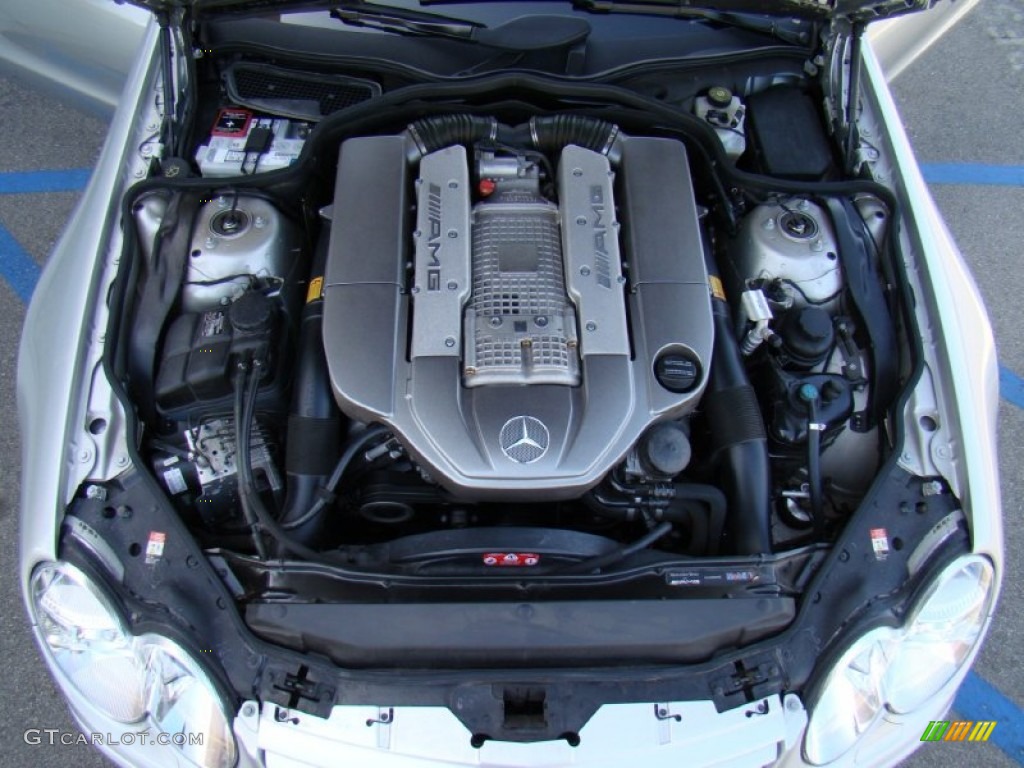 2003 Mercedes-Benz SL 55 AMG Roadster 5.4 Liter AMG Supercharged SOHC 24-Valve V8 Engine Photo #57151546