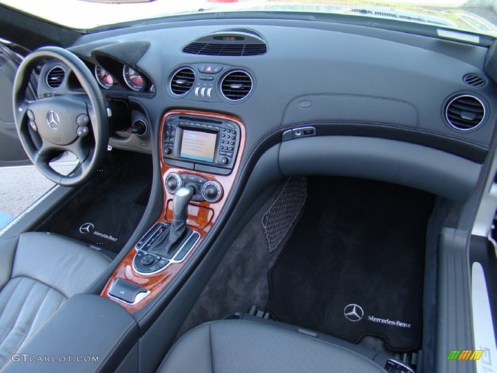 2003 Mercedes-Benz SL 55 AMG Roadster Charcoal Dashboard Photo #57151660