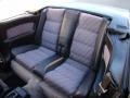 1991 BMW 3 Series Black Interior Rear Seat Photo