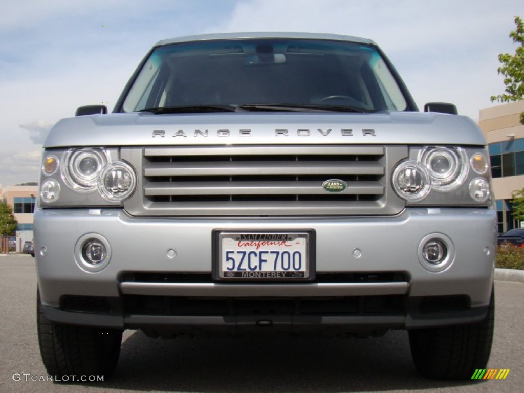 2006 Range Rover HSE - Zambezi Silver Metallic / Charcoal/Jet photo #18
