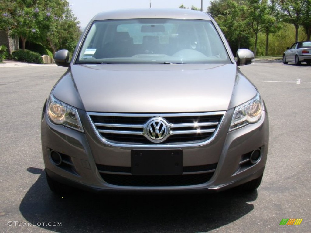 2010 Tiguan S - Alpine Grey Metallic / Charcoal photo #27